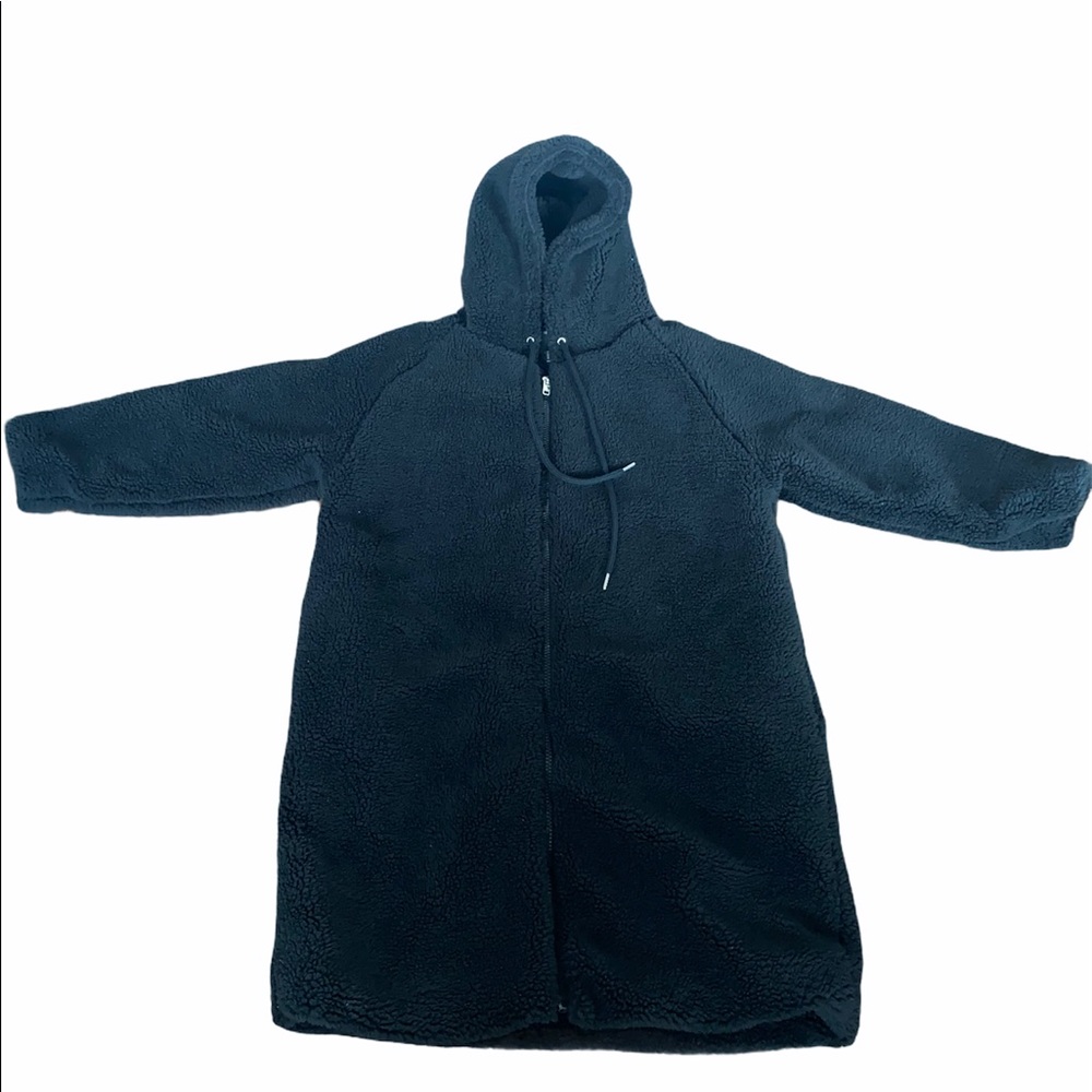 Sherpa oversized coat
